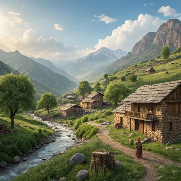 دلنواز دهکده توریستی در لرستان بروجرد